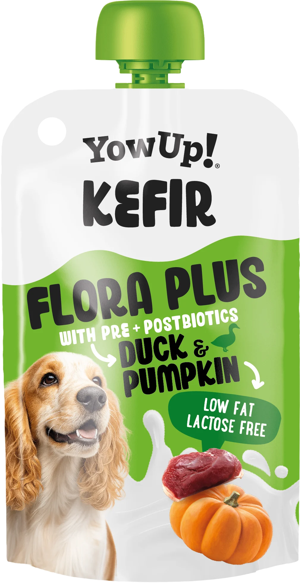Snack al kefir per cani con anatra e zucca – YowUp! Kefir - immagine 1