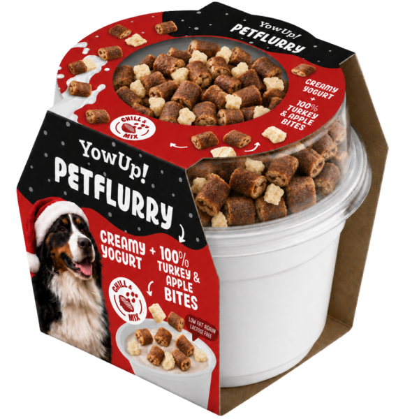 Snack per cani con tacchino e mela – YowUp! PetFlurry Turkey & Apple Bites “Christmas edition 2026”
