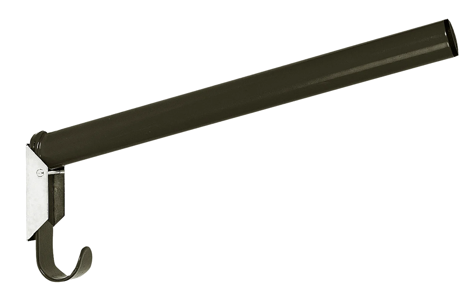 Portasella pieghevole con gancio per la testiera, 44 cm, nero - immagine 1