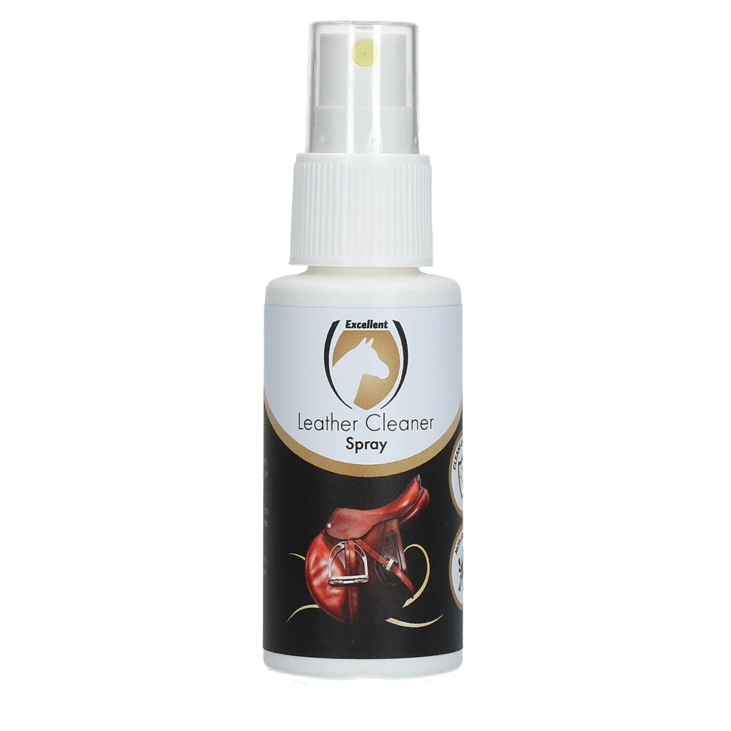 Spray detergente per selle e scarpe in pelle, 50 ml – Excellent Leather Cleaner Spray - immagine 1