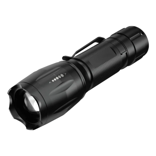 Torcia UV con luce LED e corpo in alluminio