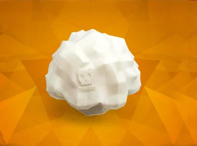 Gioco per cani in TPR con apertura per snack, galleggiante – Zee.dog Super Veggiez The Cauliflower - immagine 3