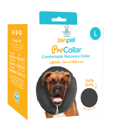 Collare protettivo per cani L, lavabile, da 33 a 40,6 cm – Zenpet ProCollar