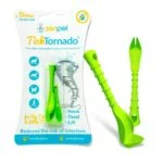 Pinza rimuovi zecche con foro per portachiavi, 2 pezzi – Zenpet Tick Tornado