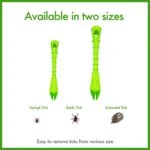 Pinza rimuovi zecche con foro per portachiavi, 2 pezzi – Zenpet Tick Tornado - immagine 3
