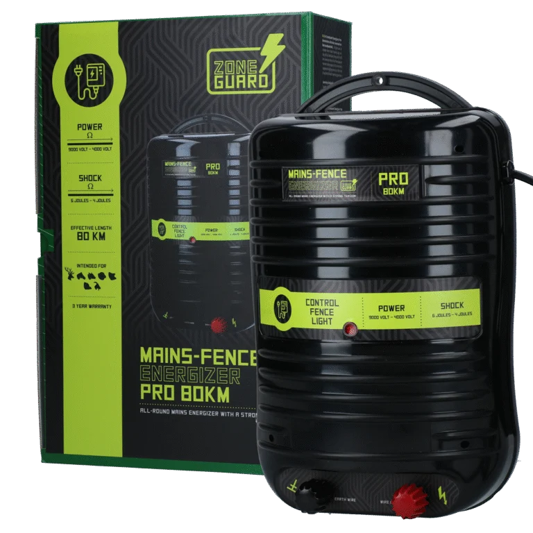 Elettrificatore alimentato dalla rete – ZoneGuard Energizer Pro 80 km