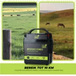 Elettrificatore per recinzioni a batteria da 9 V – ZoneGuard Battery Energizer Pro 10 km - immagine 4