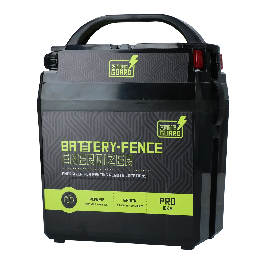 Elettrificatore per recinzioni a batteria da 9 V – ZoneGuard Battery Energizer Pro 10 km - immagine 2