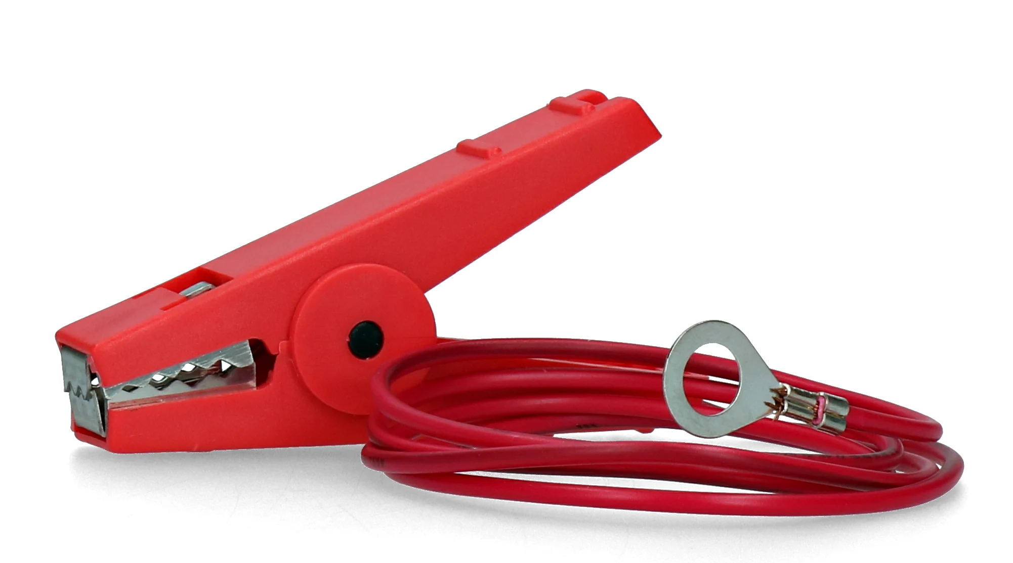 Cavo di collegamento per filo e nastro con pinza a coccodrillo, 100 cm – ZoneGuard - immagine 2