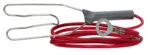 Cavo di collegamento per la messa a terra con attacco a cuore per elettrificatore per recinti elettrici, 125 cm – ZoneGuard - immagine 2