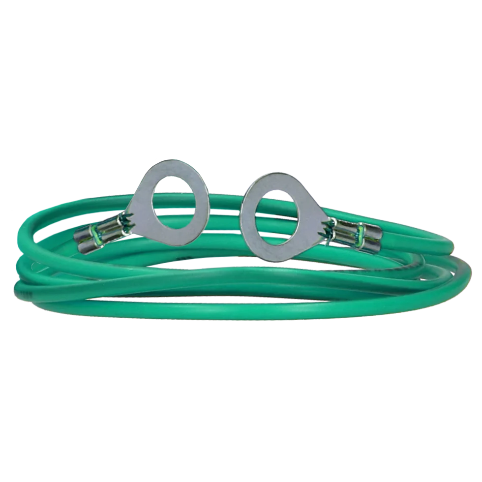 Cavo di collegamento per la messa a terra con 2 anelli, 100 cm – ZoneGuard Basic - immagine 1