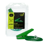 Cavo di collegamento per la messa a terra con morsetti a coccodrillo, 100 cm – ZoneGuard - immagine 2