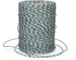 Filo per recinzione elettrica 3 mm, bianco con verde scuro, 400 m – ZoneGuard Basic - immagine 2