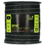 Nastro elettrificabile 40 mm Nero con 9 fili in acciaio inossidabile, 200 m – ZoneGuard Basic - immagine 2