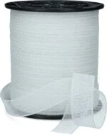 Nastro per recinzione elettrica 40 mm bianco con 8 fili in acciaio inossidabile, 200 m – ZoneGuard Basic - immagine 2