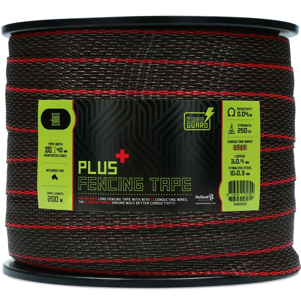 ZONE0229.png Nastro elettrico marrone da 40 mm con bordi rinforzati, 200 m – ZoneGuard Plus - immagine 1