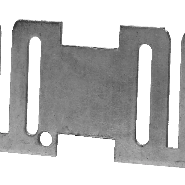Piastrina di giunzione per nastro fino a 40 mm, zincata, 10 pezzi – ZoneGuard