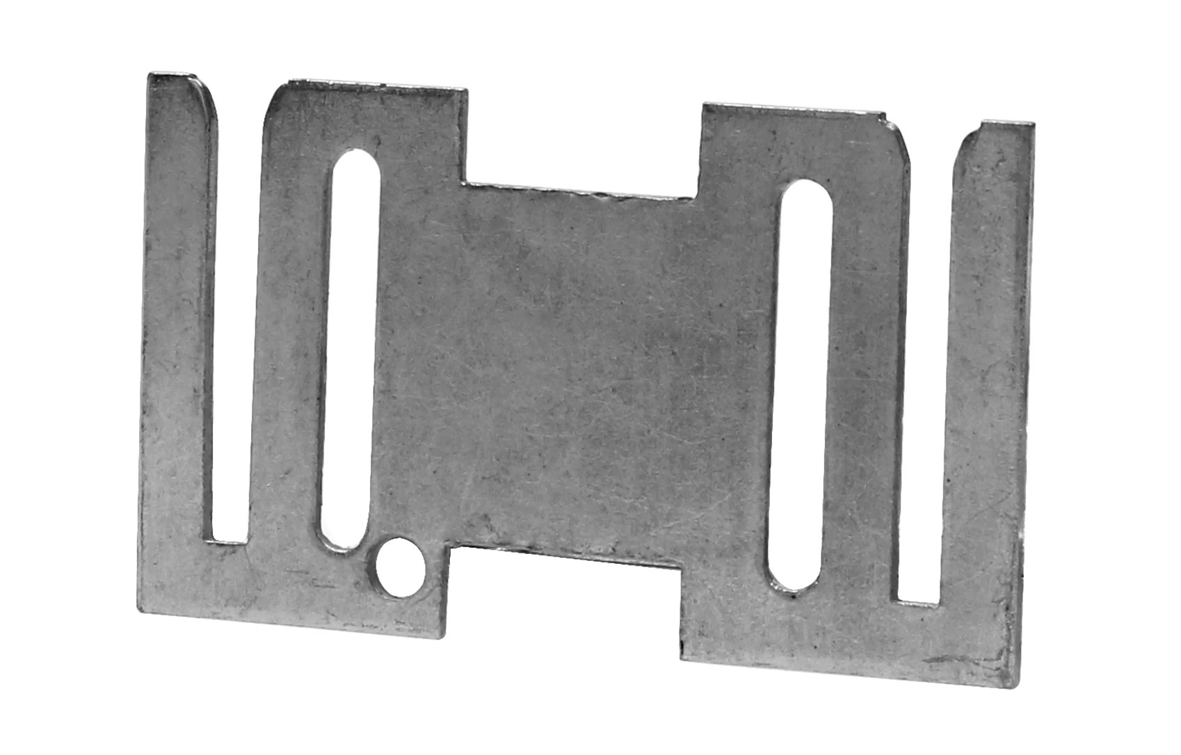 Piastrina di giunzione per nastro fino a 40 mm, zincata, 10 pezzi – ZoneGuard - immagine 1