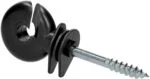 Isolatore ad anello con anima passante, nero, 25 pezzi – ZoneGuard Strong