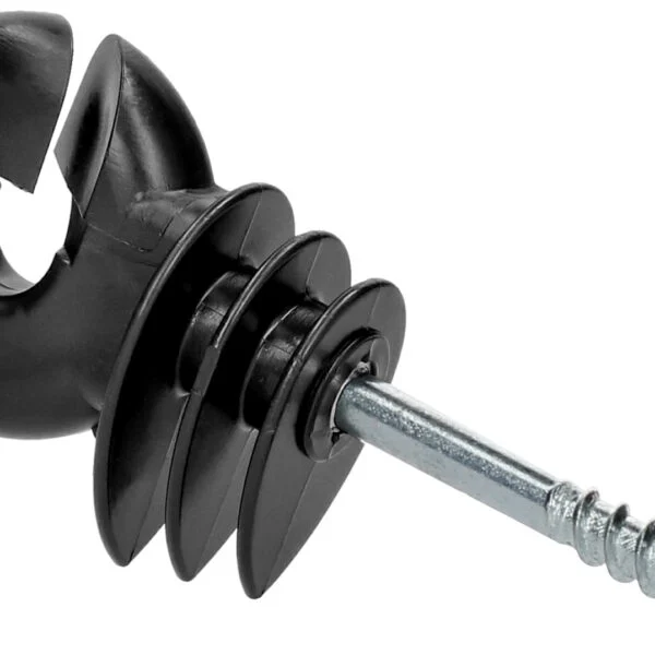 Isolatore ad anello nero senza anima passante, 25 pezzi – ZoneGuard