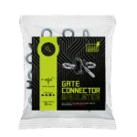 Ancoraggio per maniglia per cancello con isolatore, 10 pezzi – ZoneGuard - immagine 2