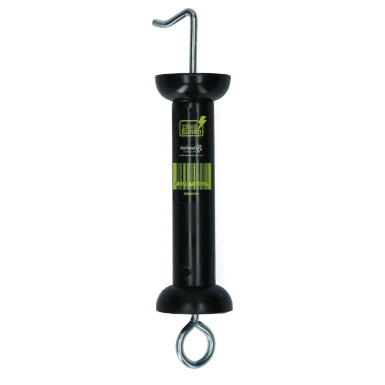 Maniglia per cancello con gancio extra large, nera – ZoneGuard Basic Poortgreep plus
