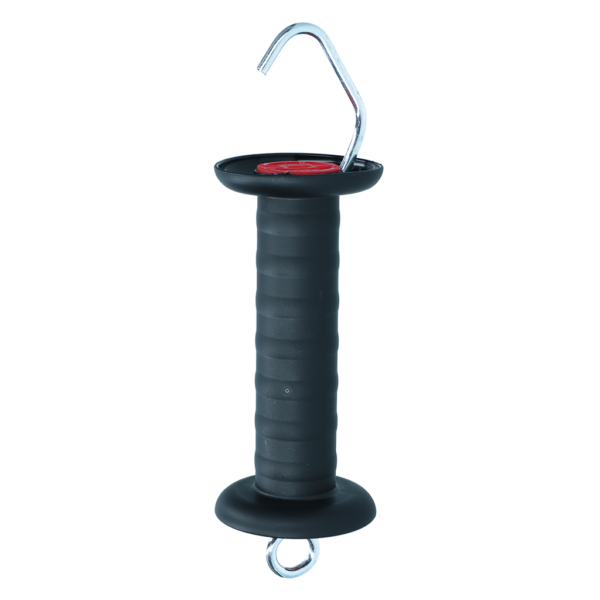 Maniglia per cancello con gancio extra large, nera – ZoneGuard Basic
