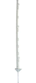 Paletto da recinzione in plastica, 105 cm, bianco – ZoneGuard