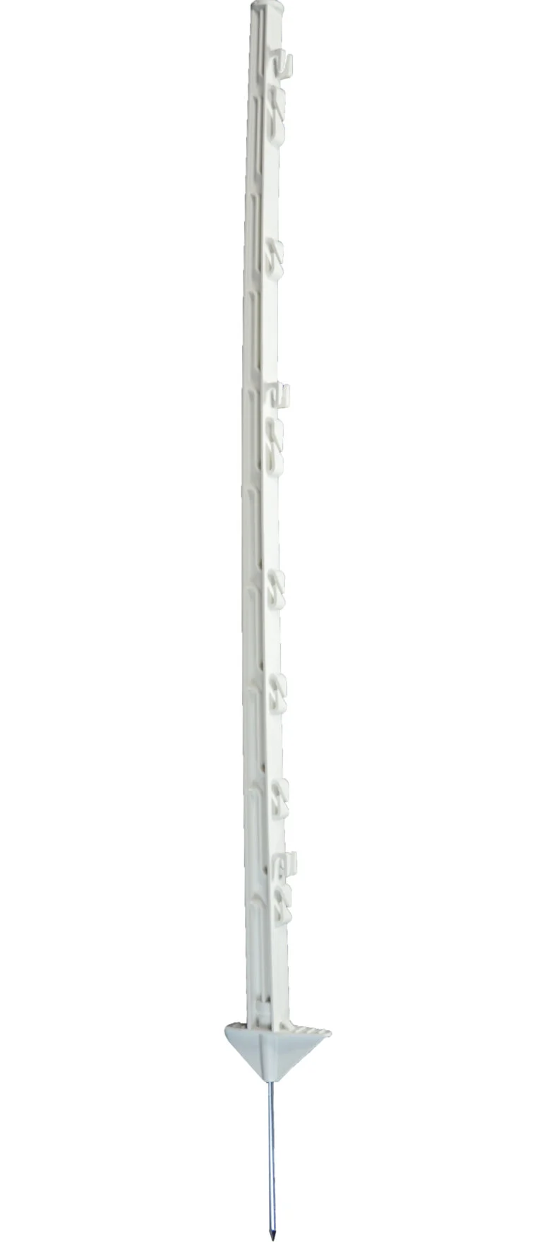Paletto da recinzione in plastica, 105 cm, bianco – ZoneGuard
