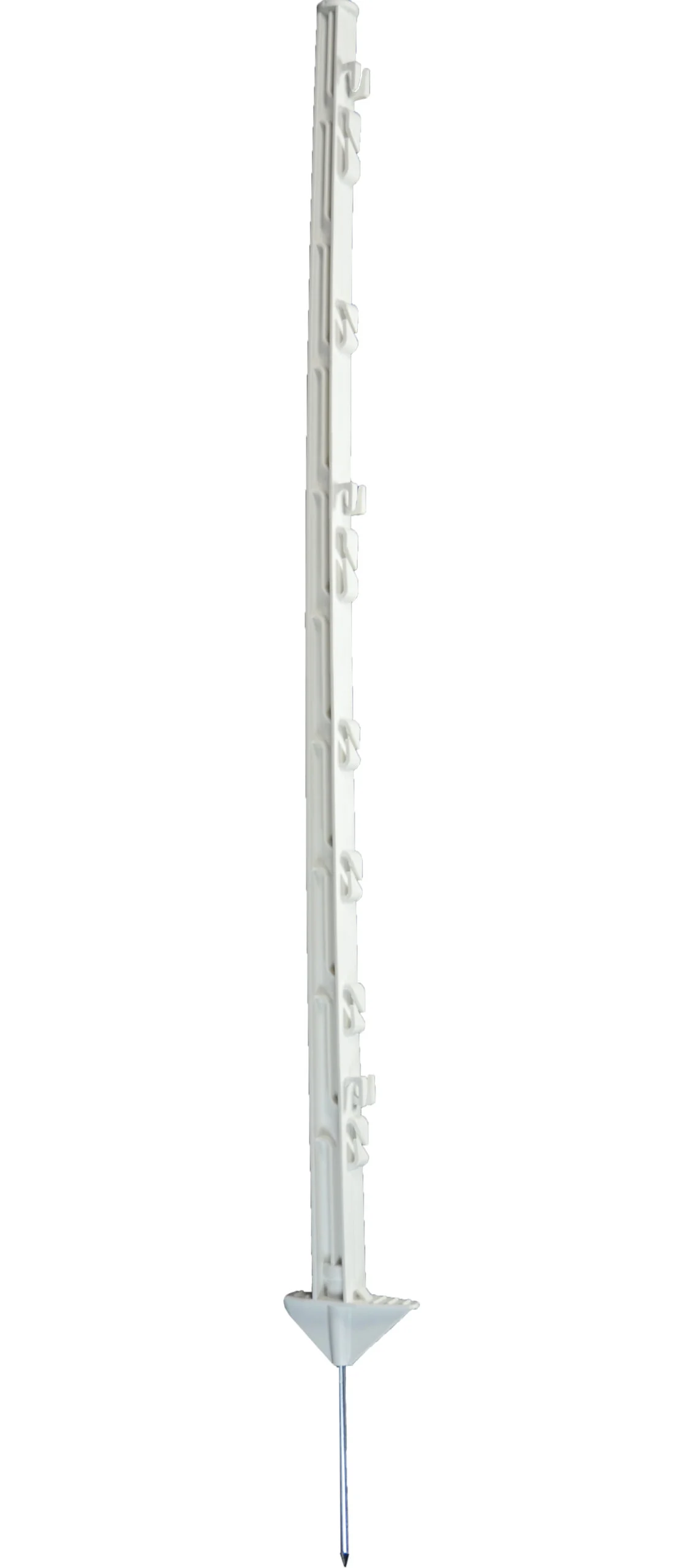 Paletto da recinzione in plastica, 105 cm, bianco – ZoneGuard - immagine 1
