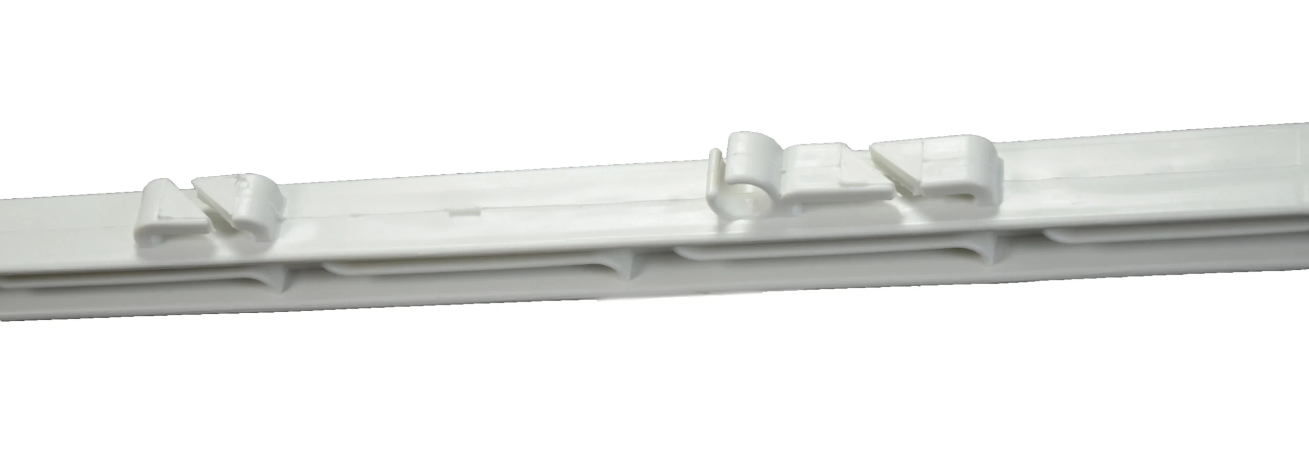 Palo da recinzione in plastica a innesto, 150 cm, bianco – ZoneGuard - immagine 2
