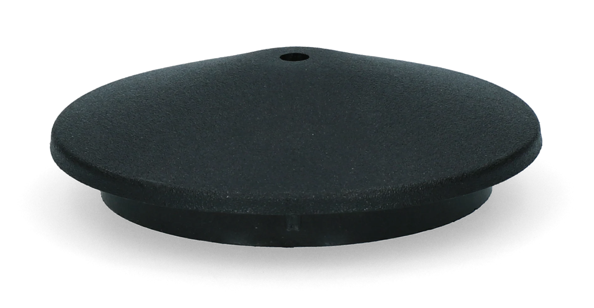 Cappuccio rotondo per palo 60 mm con foro di fissaggio – ZoneGuard - immagine 2