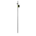 Picchetto di messa a terra zincato con morsetto, 1 m – ZoneGuard - immagine 3