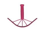 Raschietto per cavalli a una mano, rosa – Vplast - immagine 2