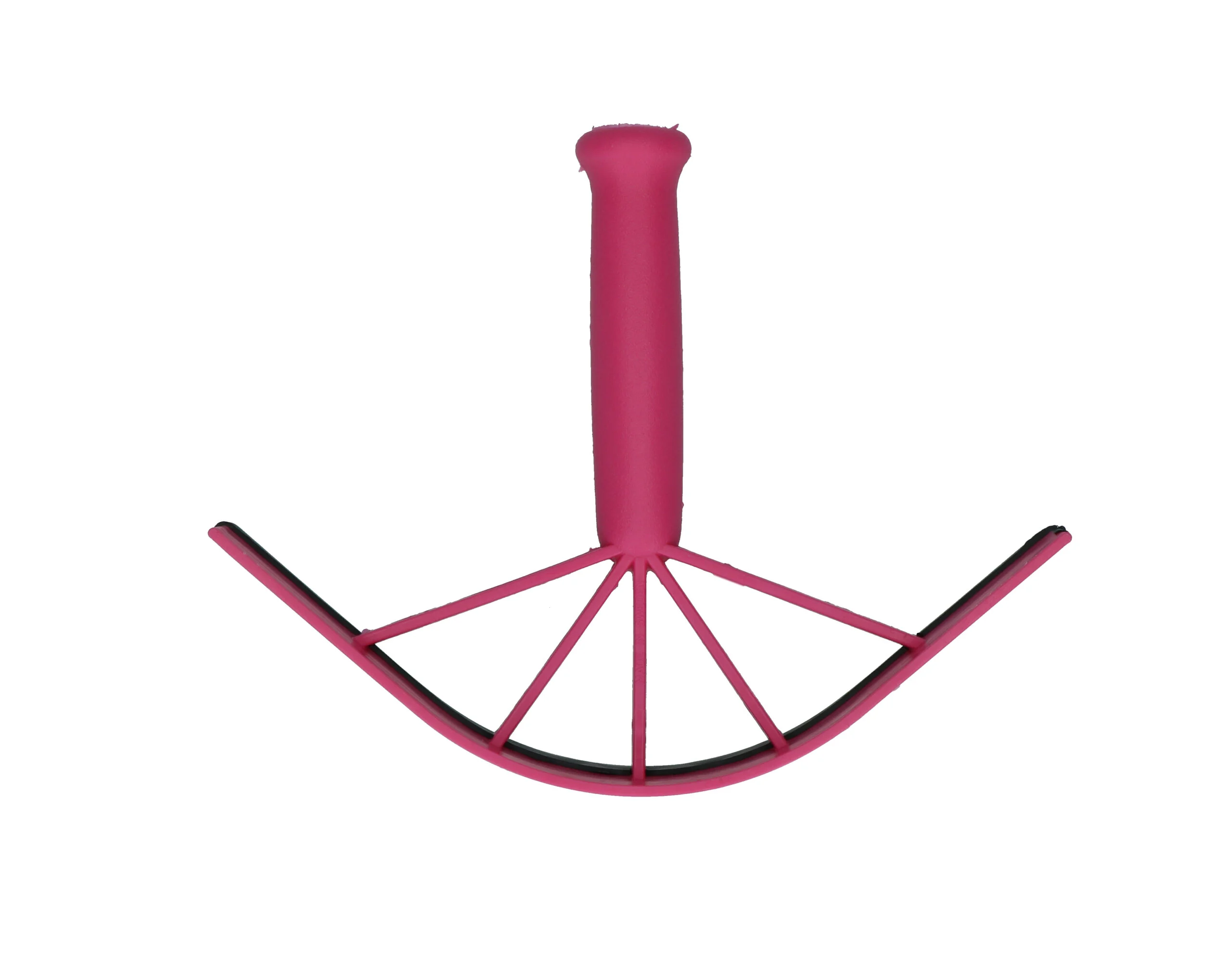 Raschietto per cavalli a una mano, rosa – Vplast - immagine 2