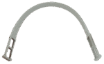 Tergisudore pieghevole a due mani 68 cm grigio – Vplast - immagine 3