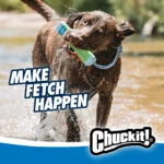 Dummy da riporto con corda, galleggiante, ø 5 cm x 25 cm – Chuckit! Amphibious Bumper M - immagine 4