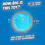 Frisbee per cani galleggiante, Ø 25 cm – Chuckit! Paraflight L - immagine 3