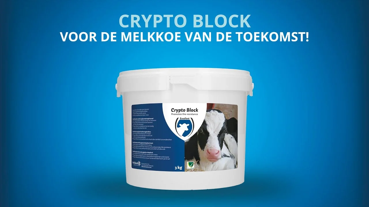 Integratore per vitelli e agnelli, 2,4 kg – Excellent Crypto Block - immagine 2