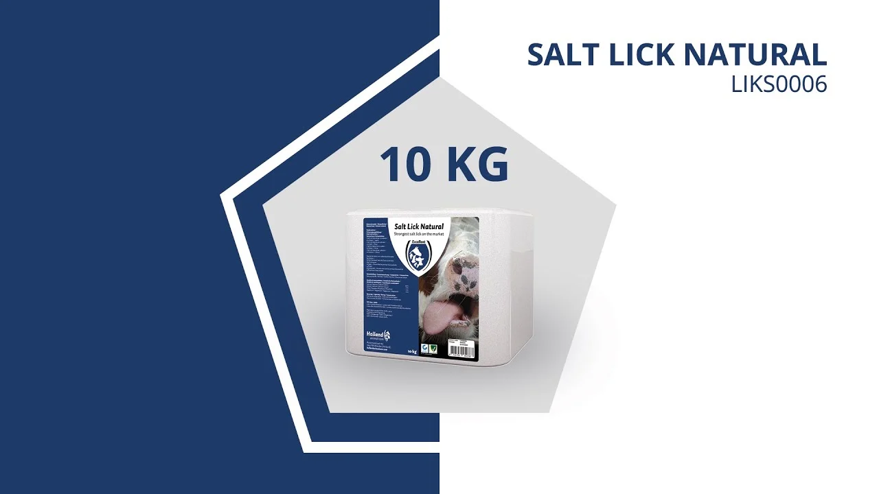 Pietra di salgemma per cavalli, 10 kg – Excellent Liksteen Naturel - immagine 2